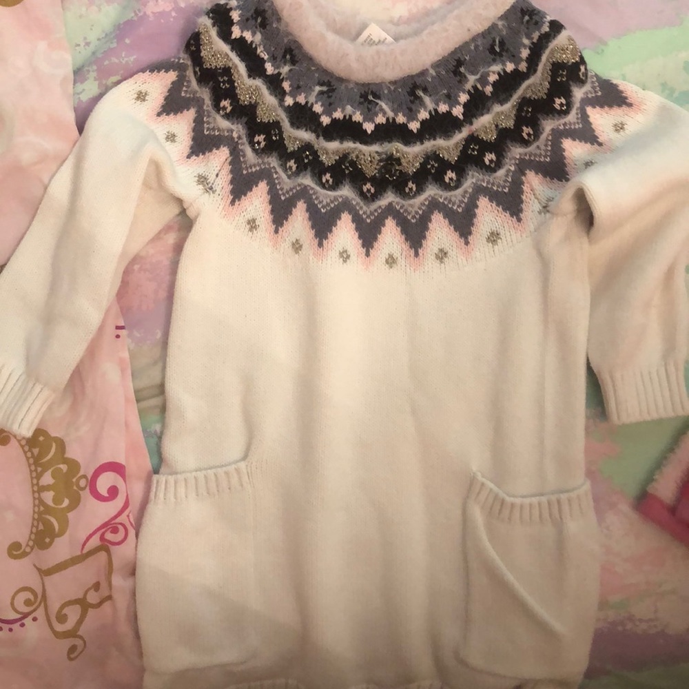 Winter knit dress